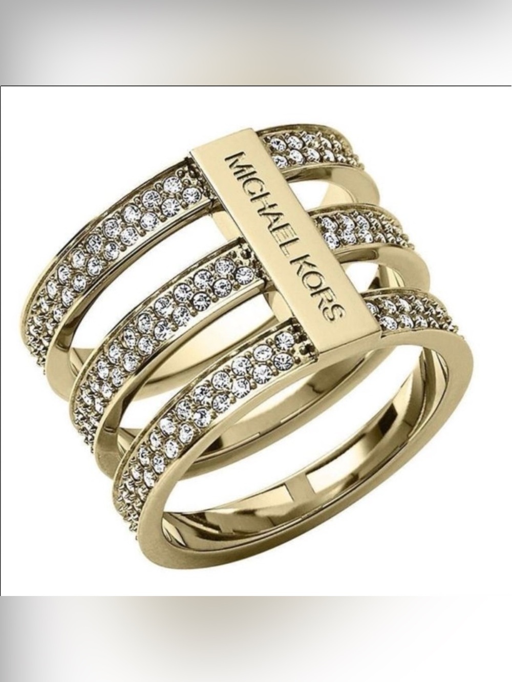 Michael Kors Triple Stacked Ring